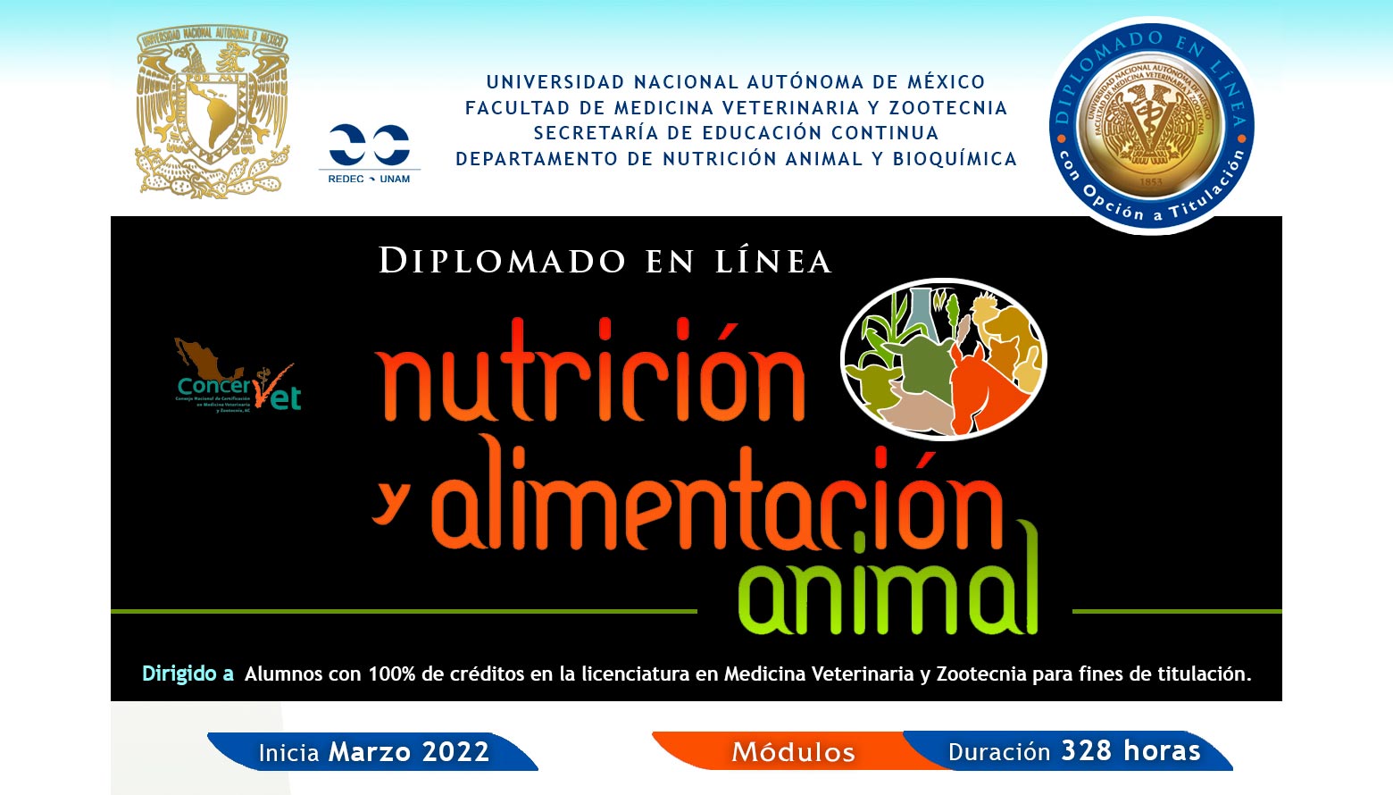 Diplomado en Línea “Nutrición y Alimentación Animal